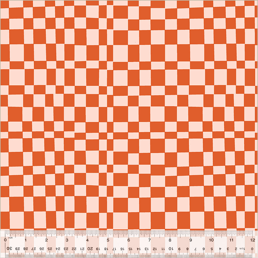 Kaleidoscope Checker Mandarin/Blush 54120D-12