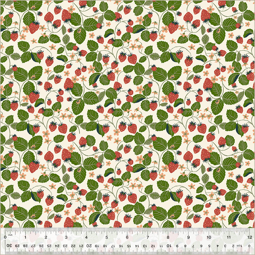 Under the Canopy Strawberry Fields Ivory 54297-7