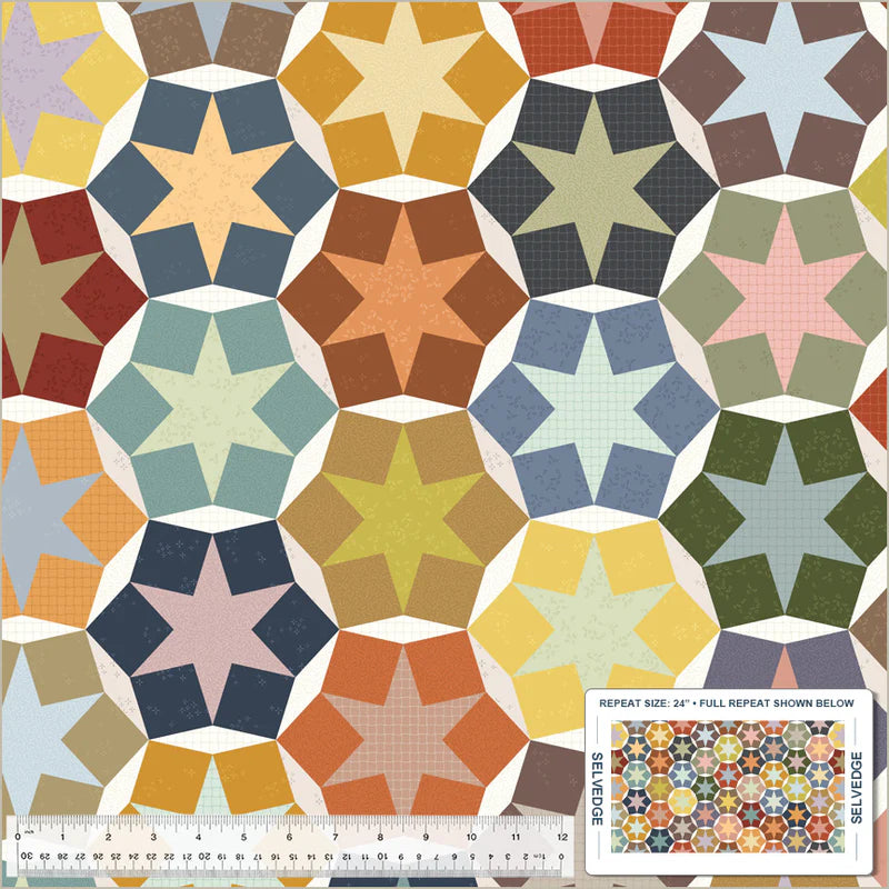 Nature Study 2.0 Rattan Stellar Whole Cloth 54690D-X