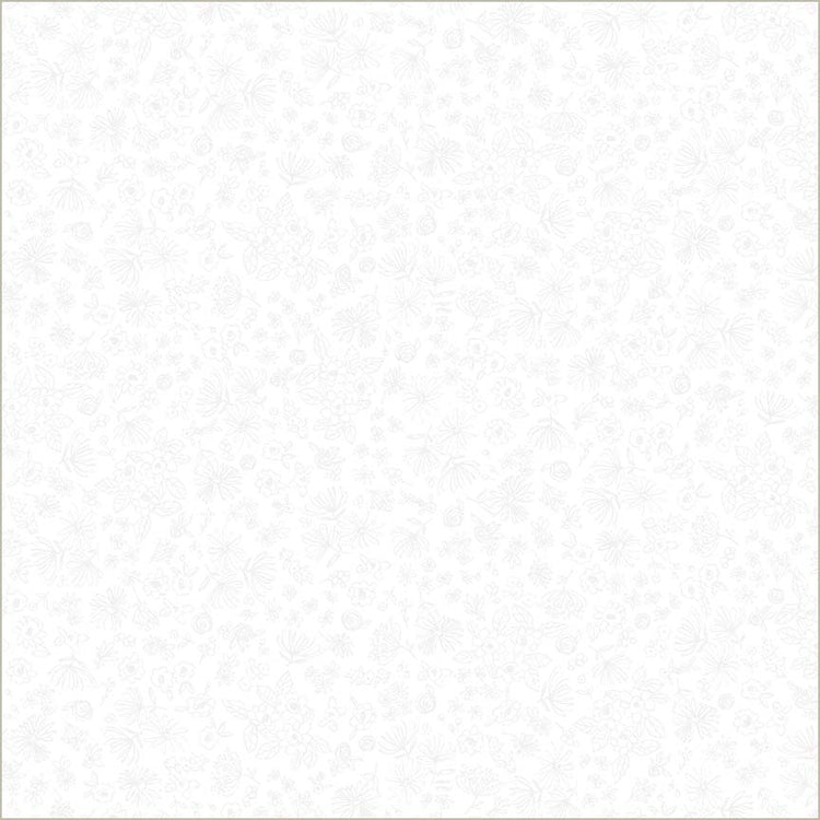 Pen & Petal Ditsy Doodles White on White 54970-4