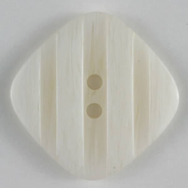 23mm Buttons Polyester White 300433