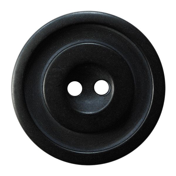 30mm Round Button Black 380420