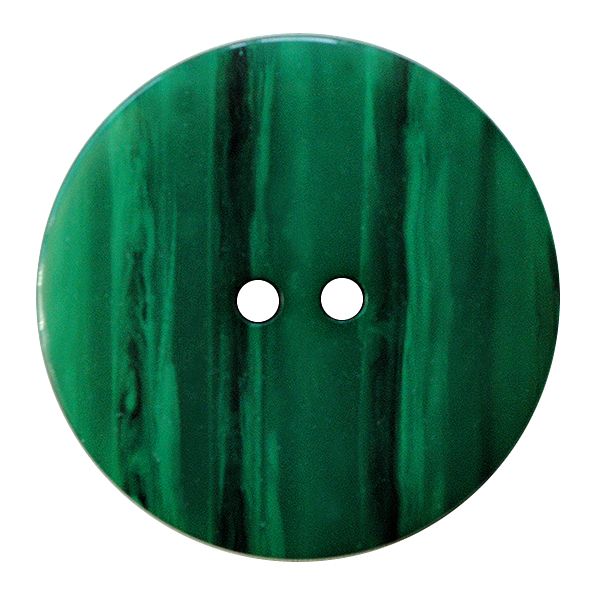 28mm Round Marbled Button Green 387842