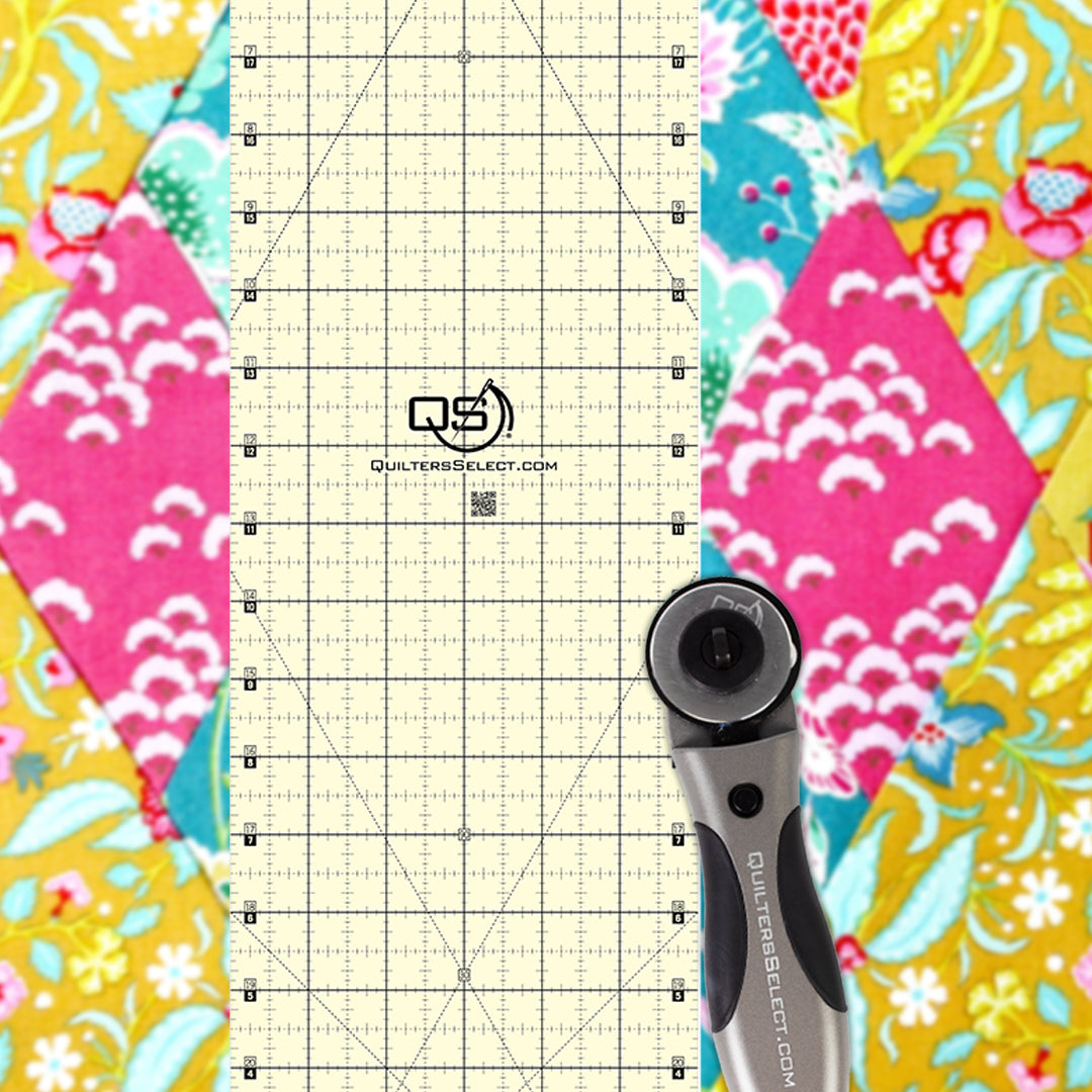 Quilters Select Non-Slip Ruler 6.5" x 24"