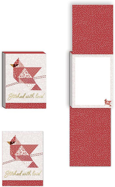 Pocket Notepad Red/White