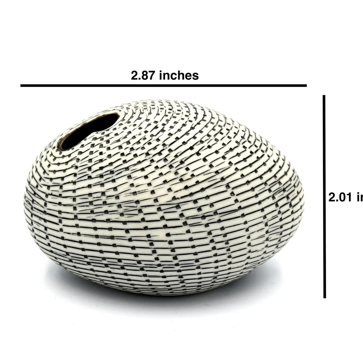 Pebble Mini S-Handcrafted Porcelain Bud Vase - Art Floral Trading