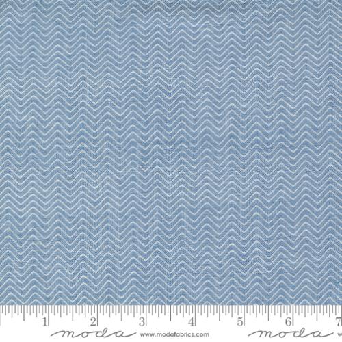 Denim Daisies Blue Jeans Chevron 12222 17