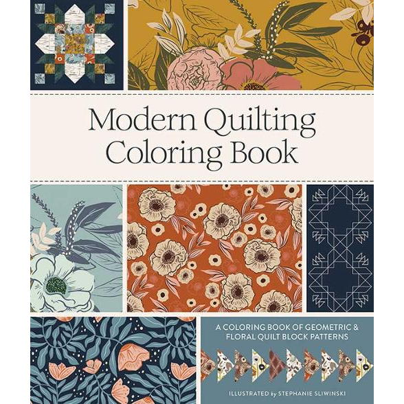 Modern Quilting Coloring Book
