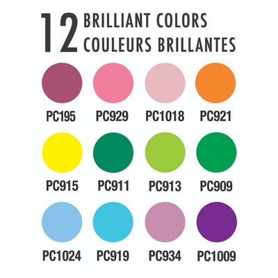 Prismacolor Colored Pencil Set of 12 - Botanical