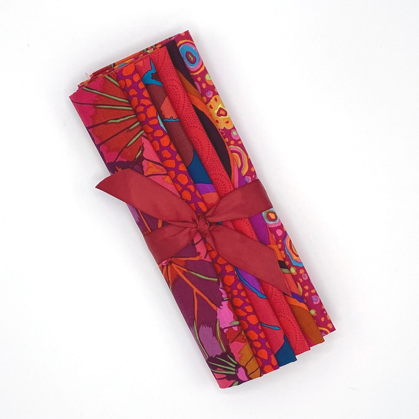 Red Leaves Kaffe Fassett 6-Pack Precut