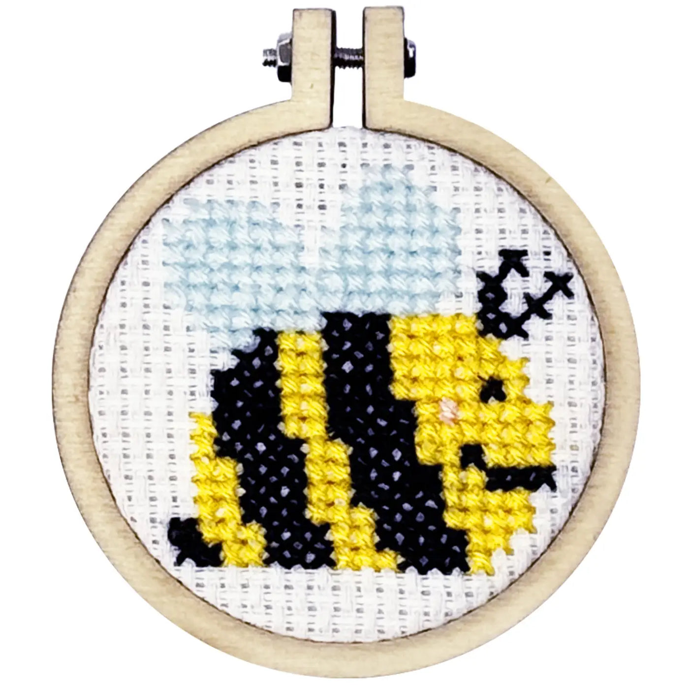 Cross Stitch Mini Kit - Bee Happy