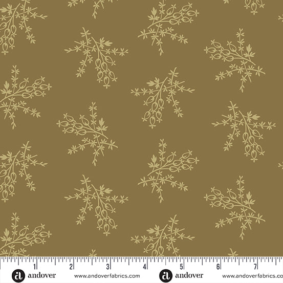 Joy by Edyta Sitar Juniper Berry Evergreen A-1053-N