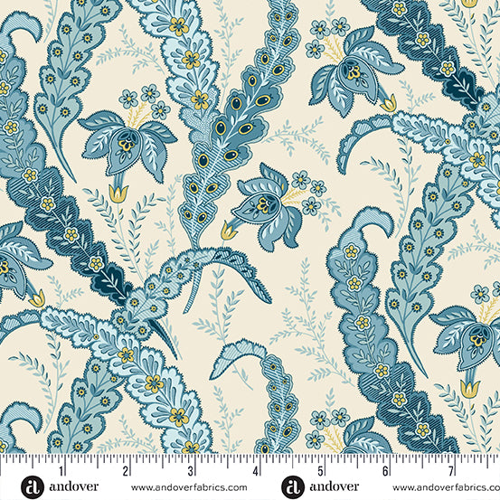 Beach House by Edyta Sitar Ribbon Grass Linen A-1164-L