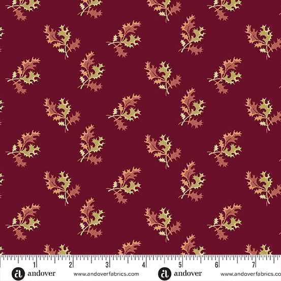 Dahlia by Laundry Basket Holly Berry Cranberry A-1377-R