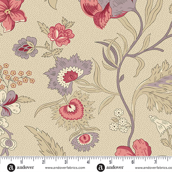 Wildflower Cottage Wildflowers Linen A-1590-L