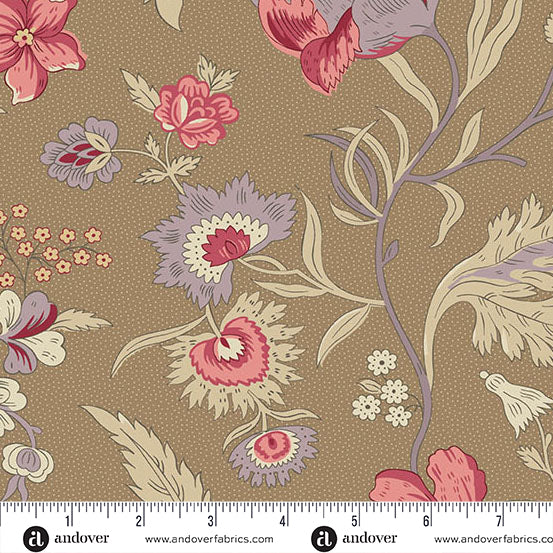Wildflower Cottage Wildflowers Toffee A-1590-N