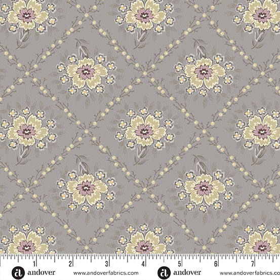 Wildflower Cottage Trellis Dove A-1591-C