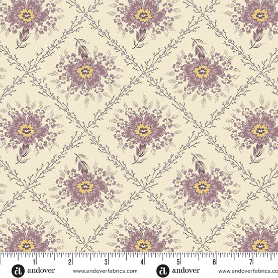 Wildflower Cottage Trellis Pansy A-1591-P