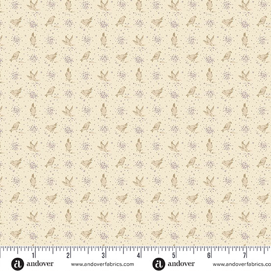 Wildflower Cottage Meadowlarks Parchment A-1598-L