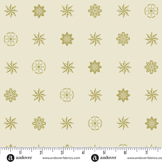 Ciao Bella By Eye Candy Quilts Rosette Alabaster A-947-L