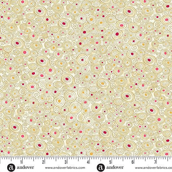 Golden Scroll Cream MU-158-Q