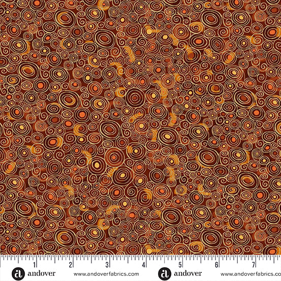 Golden Scroll Brown MU-158-V
