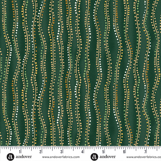 Golden Stripe Green MU-161-G