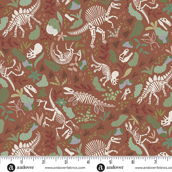 Prehistoric Fossils Brown MU-167-V