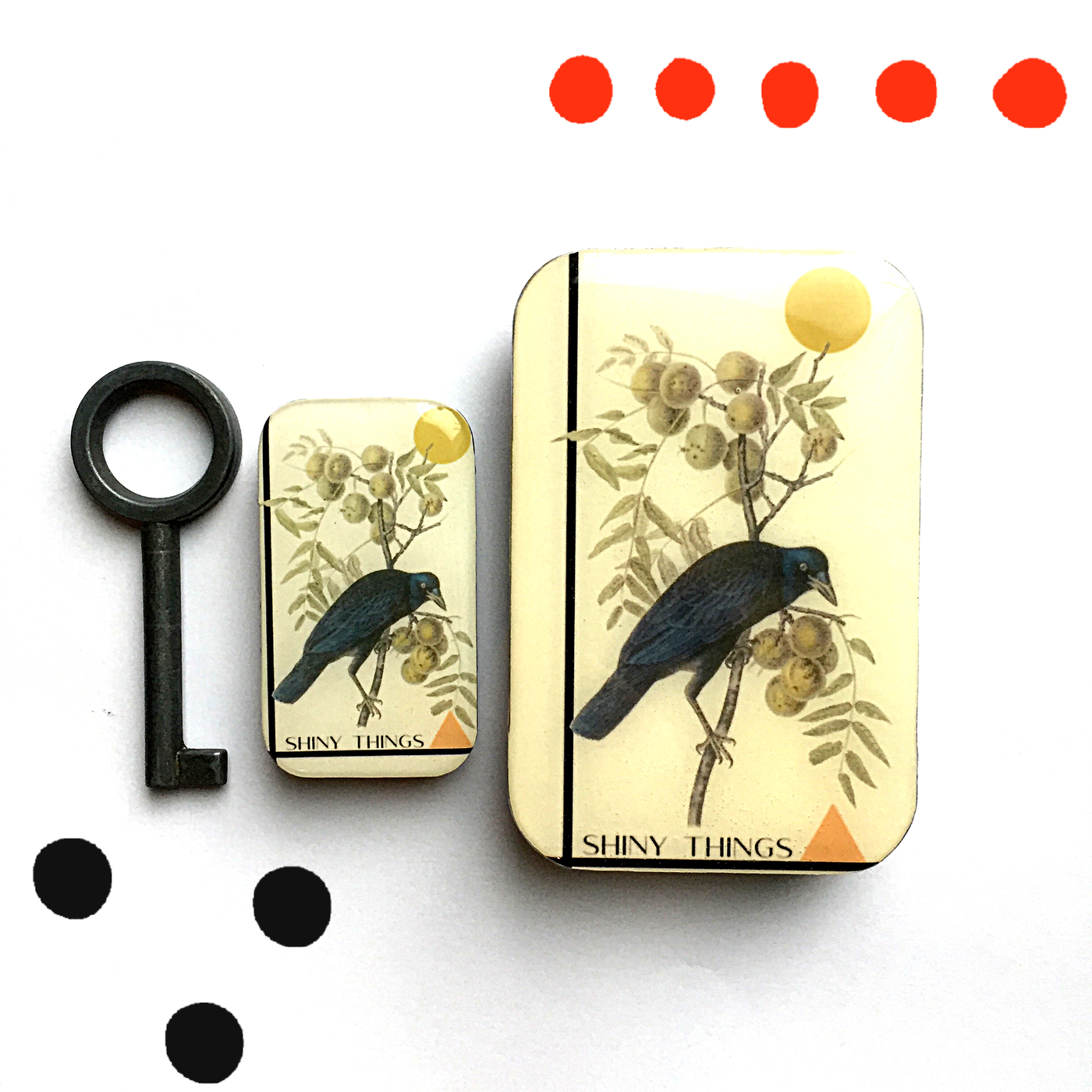 Firefly Notes - Crow Tin, Shiny Things Tin: Large