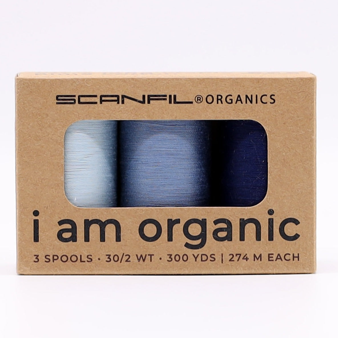 Scanfil Organic Thread Denim Blues 79672
