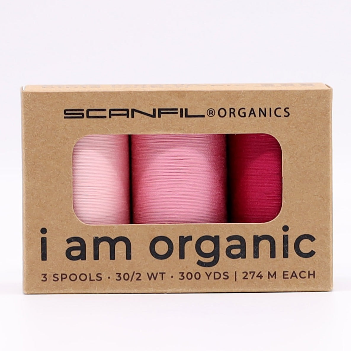 Scanfil Organic Thread Pretty Pinks 79675