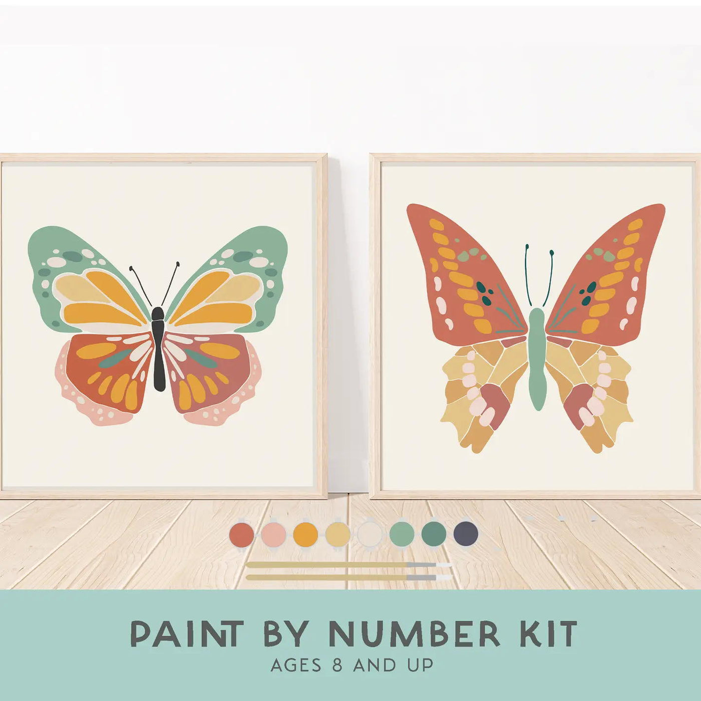 Butterflies  Paint-by-Number Kit for Kids