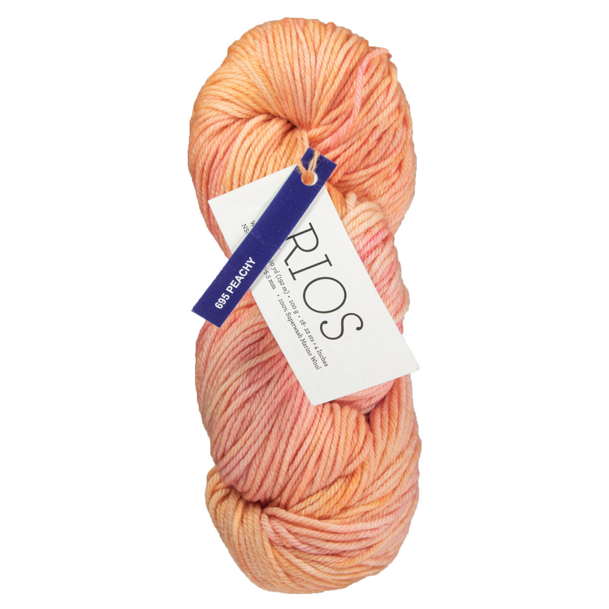 Rios Superwash Yarn in Peachy 695