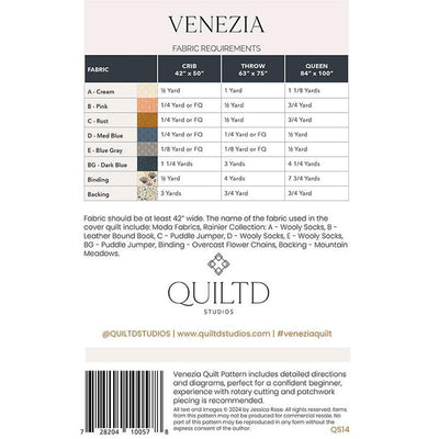 Venezia Quilt Pattern