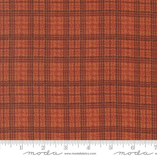 Prairie Gathering Flannel Rust 49314 21F