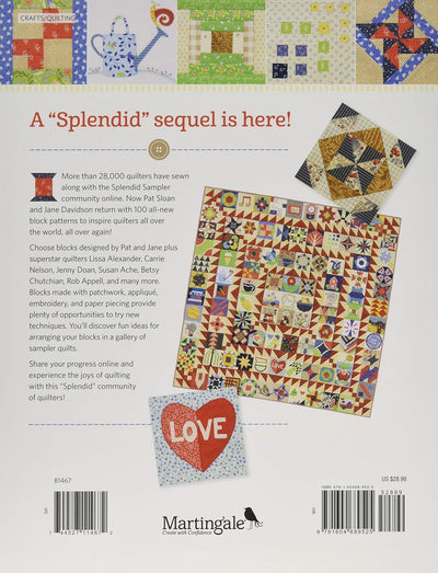 The Splendid Sampler 2 Book 100 Blocks from Community of Quilters