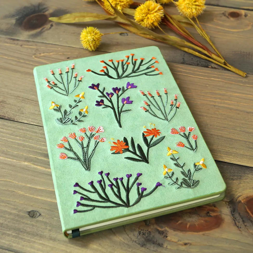 Denik - Petit Blooms Embroidered Notebook