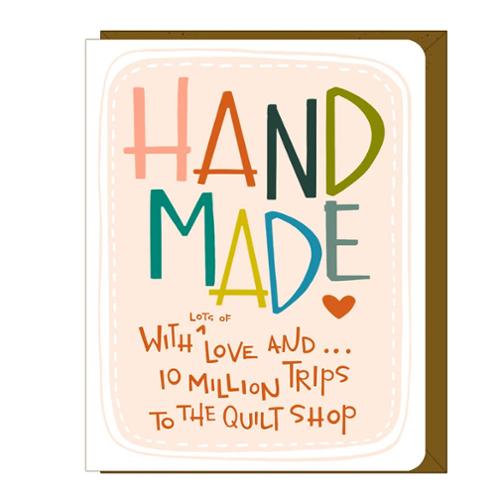 Quilty Card - Hand Made