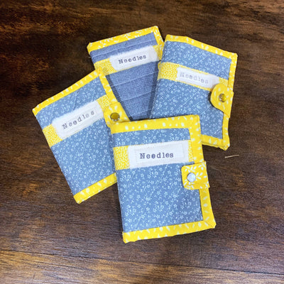 Needle Book - Yellow & Grey -Employee Boutique