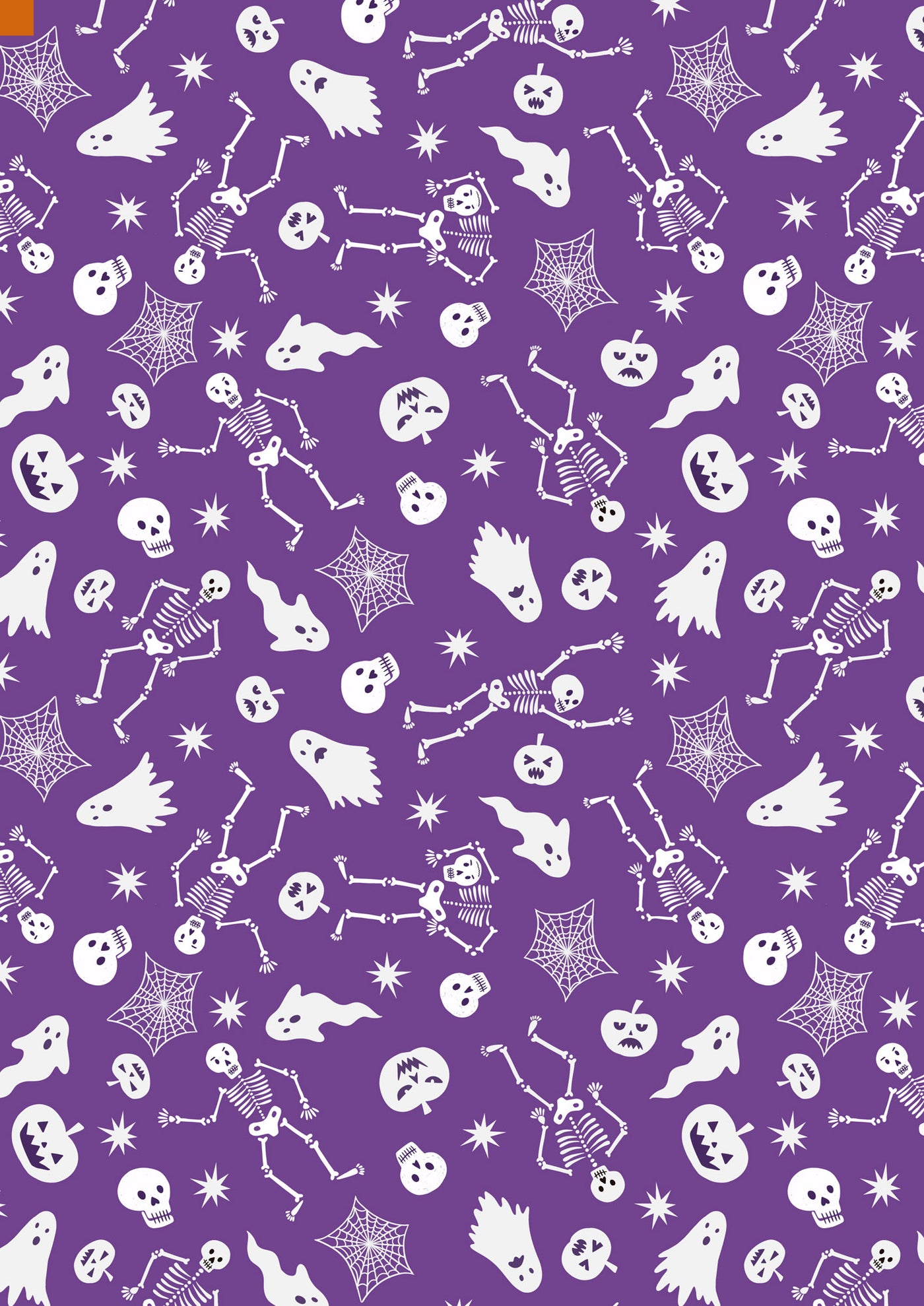 Witchy Woods Spooky Friends Purple A885B