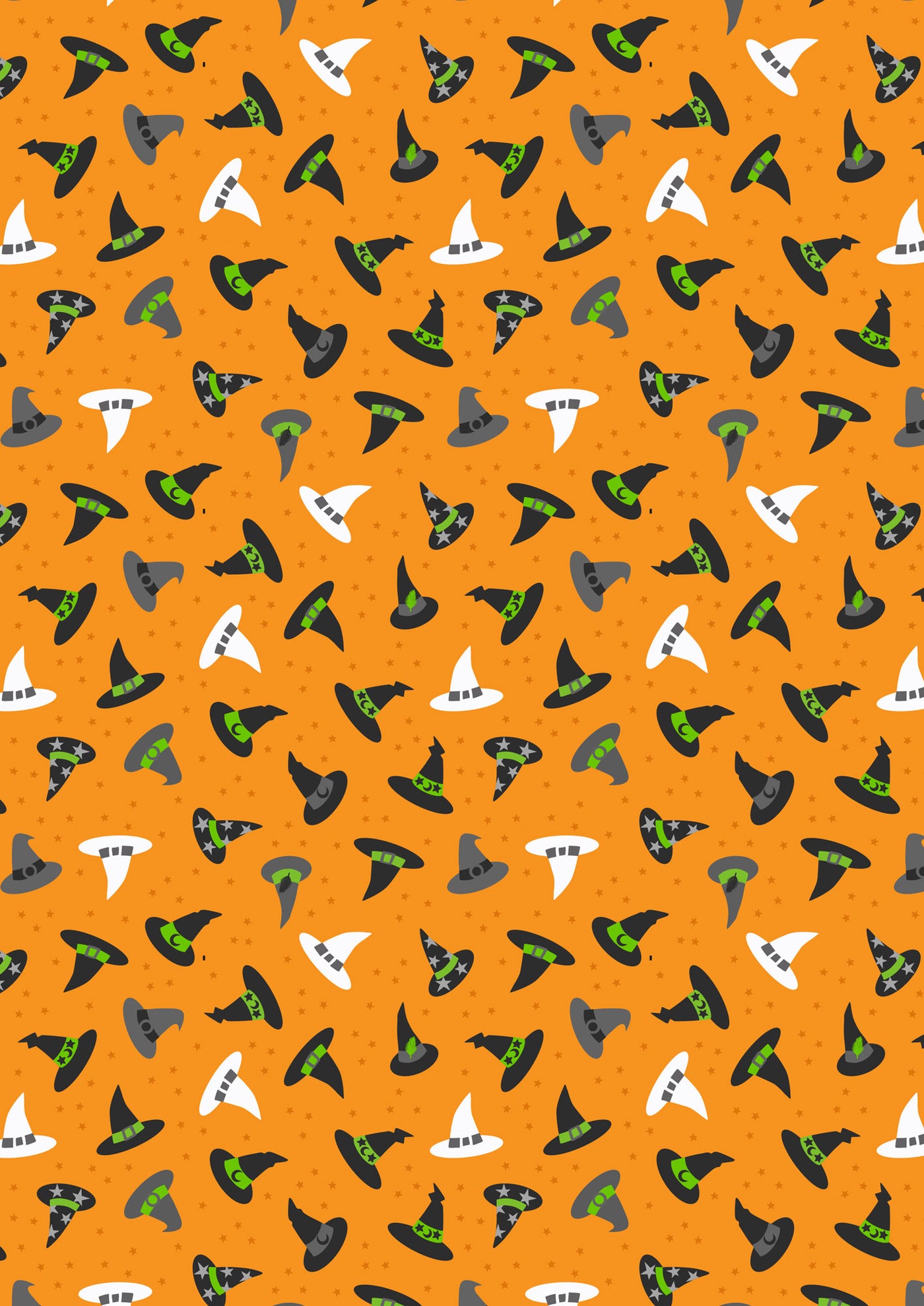 Witchy Woods Witches Hats Orange A886B