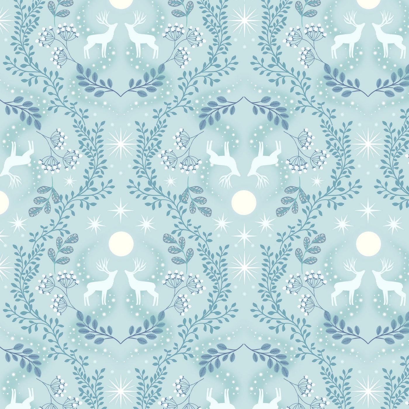 A Winter's Moon Stag Ice Blue A952A
