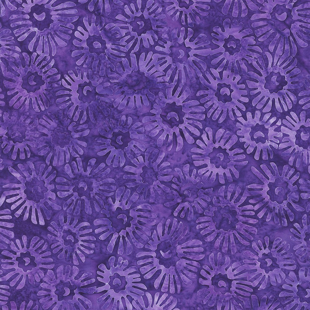 Artisan Batiks Floral Paradise Grape AMD-22209-18