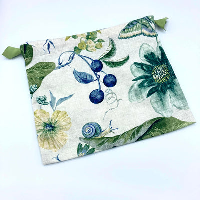 Atenti Drawstring Bag - Blue Forest