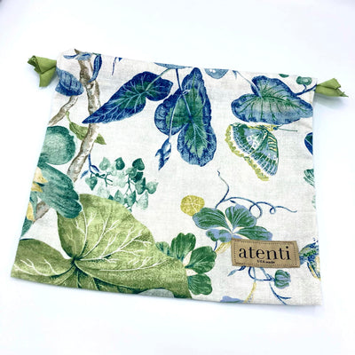 Atenti Drawstring Bag - Blue Forest