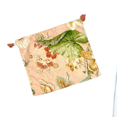 Atenti Drawstring Bag - Pink Forest