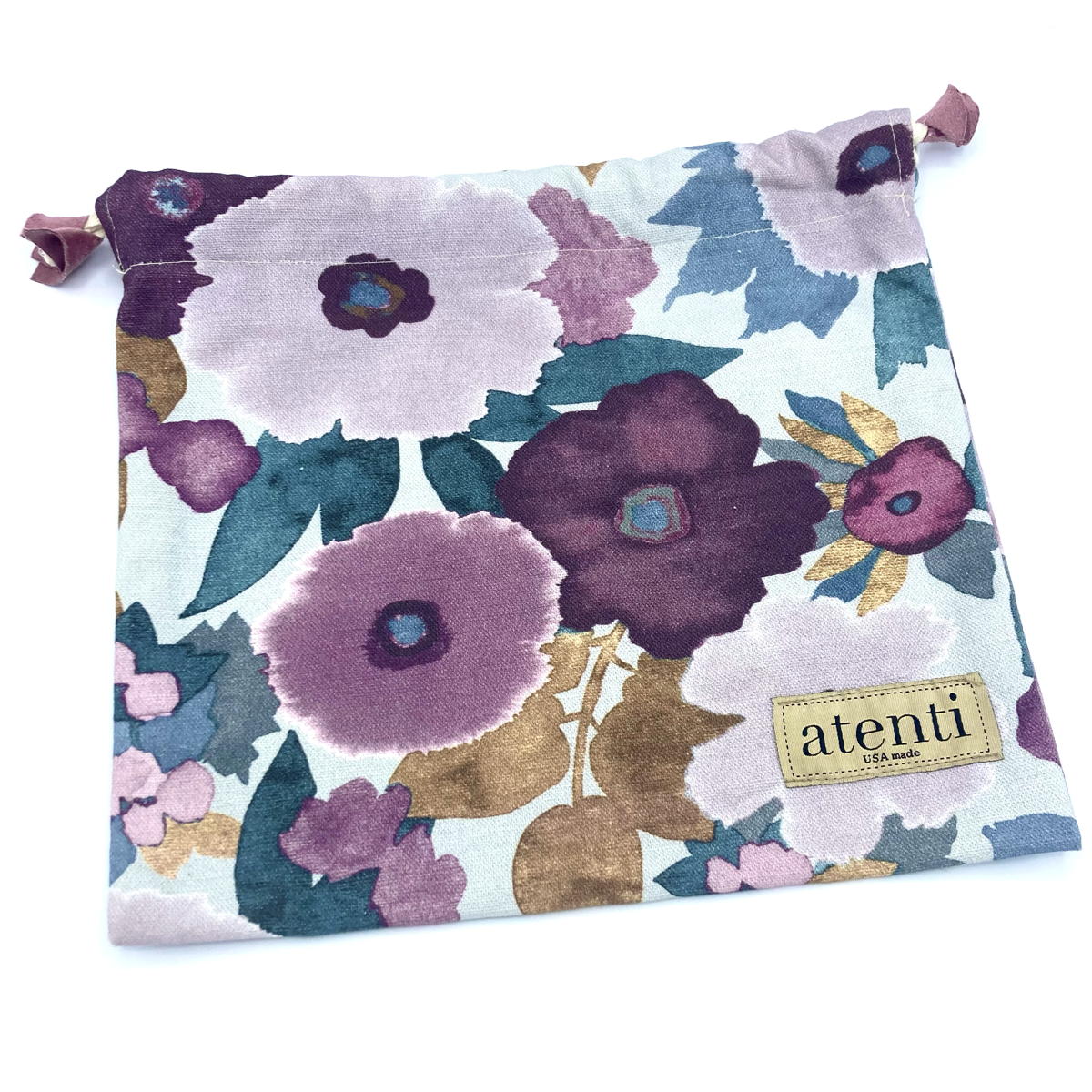 Atenti Drawstring Bag - Purple