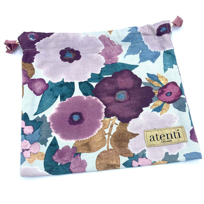 Atenti Drawstring Bag - Purple