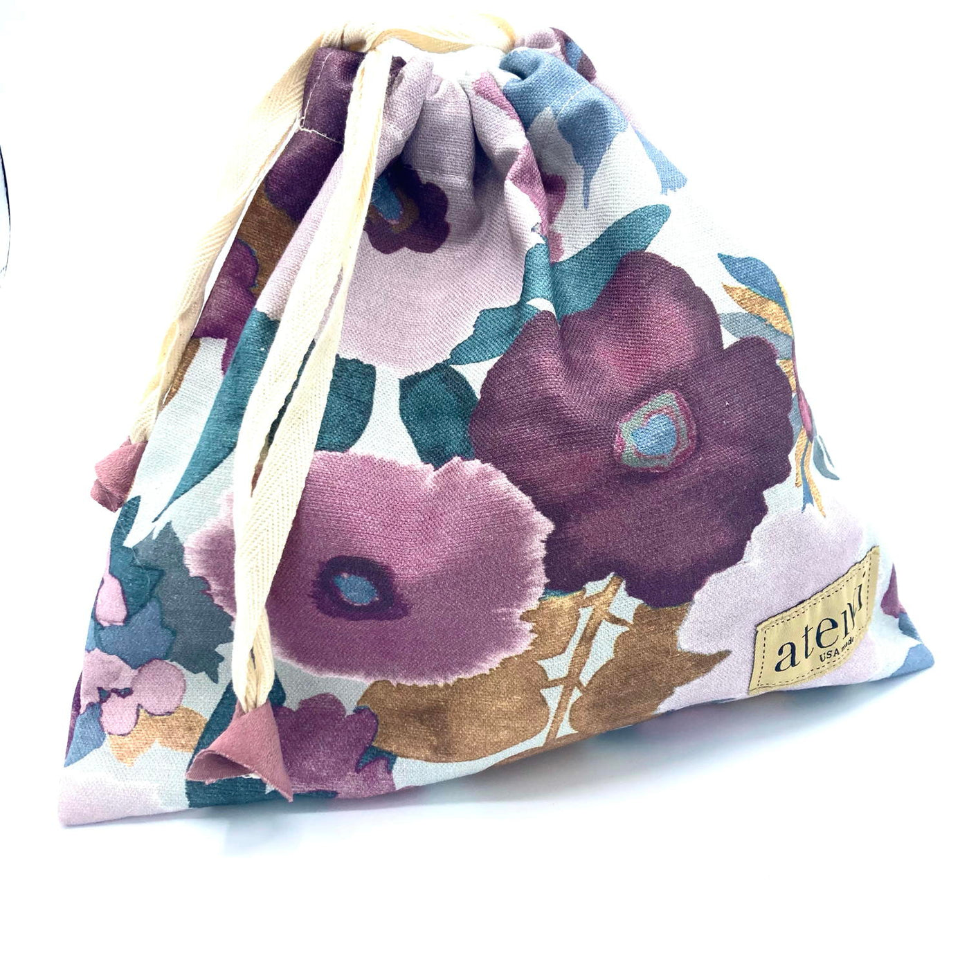 Atenti Drawstring Bag - Purple