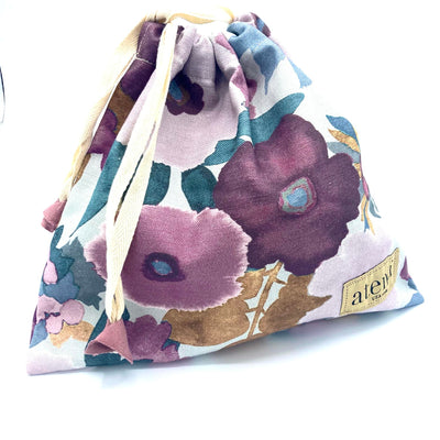 Atenti Drawstring Bag - Purple